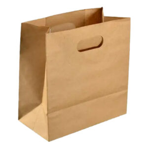 2.wholesale Kraft Paper Bag Black Gift Shopping Paper Bag With Handle For Clothing Custom Packaging Bag (1)