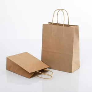 2.wholesale Kraft Paper Bag Black Gift Shopping Paper Bag With Handle For Clothing Custom Packaging Bag (5)