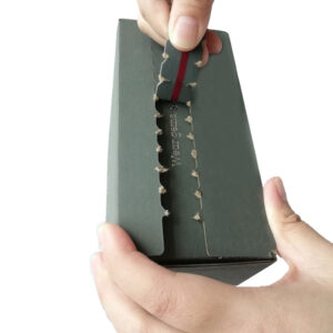 Custom Recyclable Corrugated Paper Packaging Self Sealing Mailer Boxes Tear Strip Printing zipper Shipping box (1)