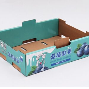 Custom Strawberries Corrugated Carton Paper Cardboard Packaging For Pomegranate Orange Apples Kiwidragon Fruit And Vegetable Packing Box (2)