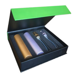 Customized Brand Fragrance Bottle Mockup Paper Boxes Perfume Packaging Gift Rigid Boxes For Sample Perfume Sets (1)