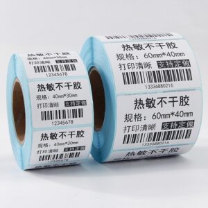 Factory Provides Thermal Label Jumbo Roll Making 100×150mm Thermal Label Printinglogistics Waybill Barcode Shipping Label (8)