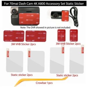 Protective Film Manufacture Customize Static Cling Film For Dash Cam Static Electricity Sticker Rear Camera Film (2)