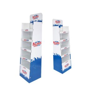 Custom Pop Corrugated Cardboard Display Box Cdu Table Top Paper Display Box Counter Top Pdq Retail Carton Display Box (4)