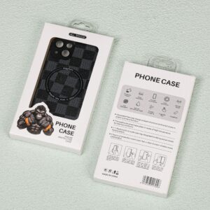 Custom Logo Brand Luxury White Phone Case Hard Cover Packaging Box Packaging For I 13 14 15 16 Pro Max Phone (4)